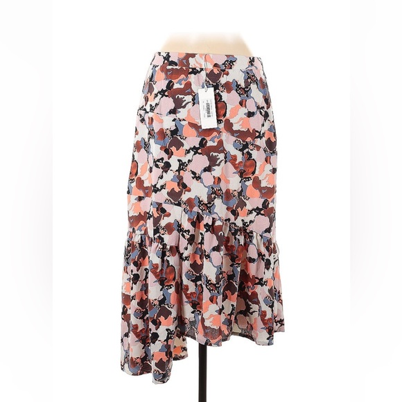 Floral Abstract Print Skirt Medium NWT - Picture 2 of 6